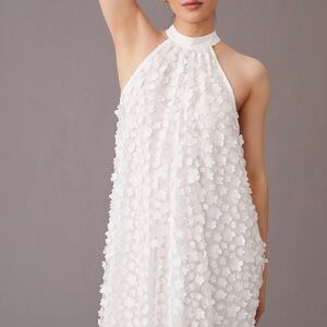 Eva Franco White Halter Sundress for Brides